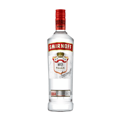 Smirnoff No. 21 Red Label Vodka 37.5% Vol 1Ltr